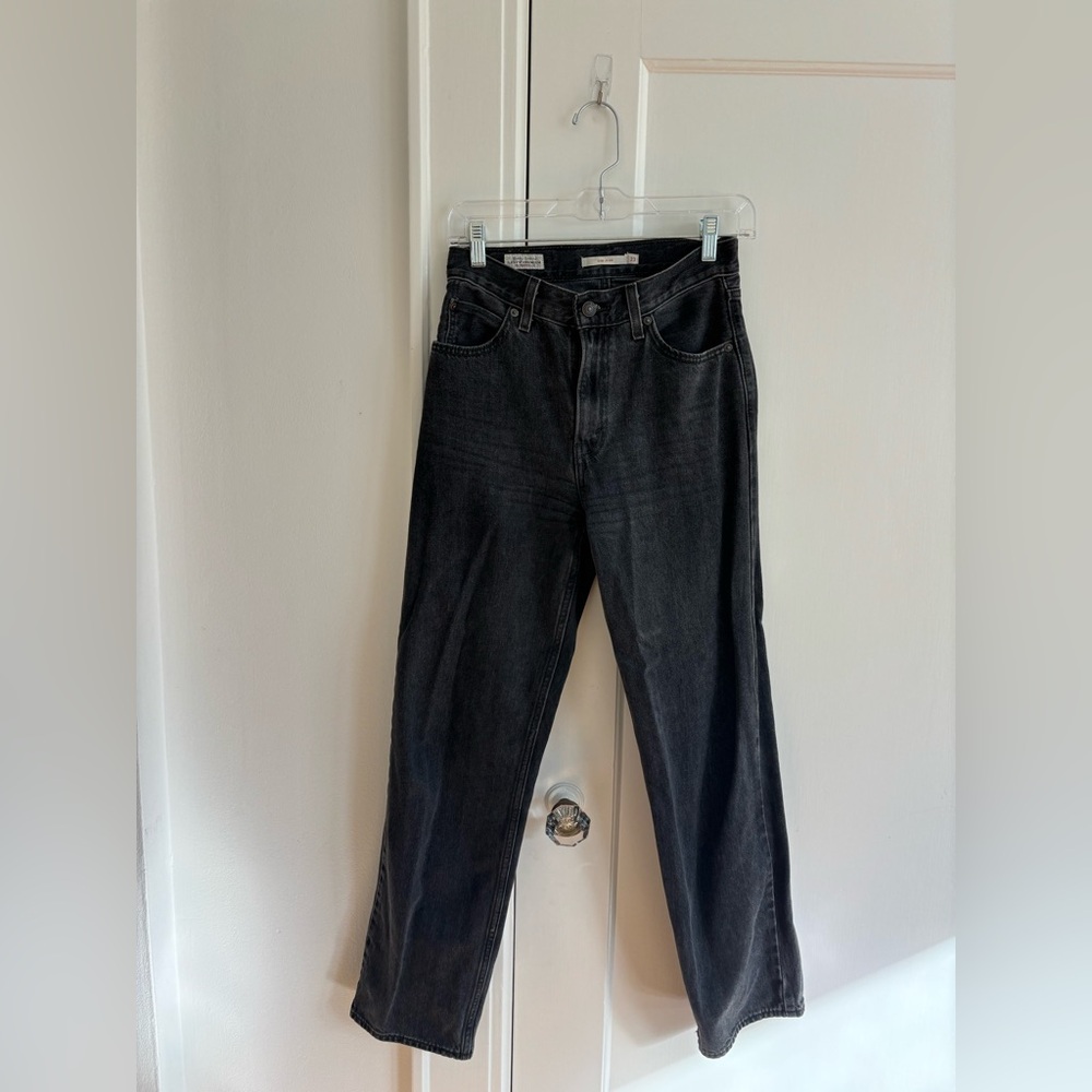 Levi’s Washed Black Dad Jean Size 23